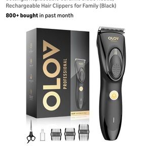 Professional Black Hair Clippers olov